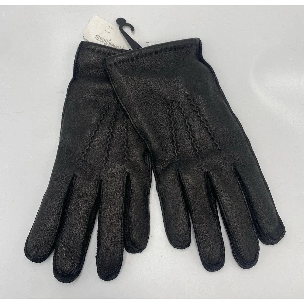 Nieman Marcus Women's Leather Lined Faux Fur Black XL Tags‎ Read
